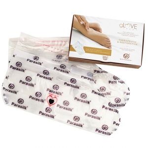 Glove treat paraffin foot mask